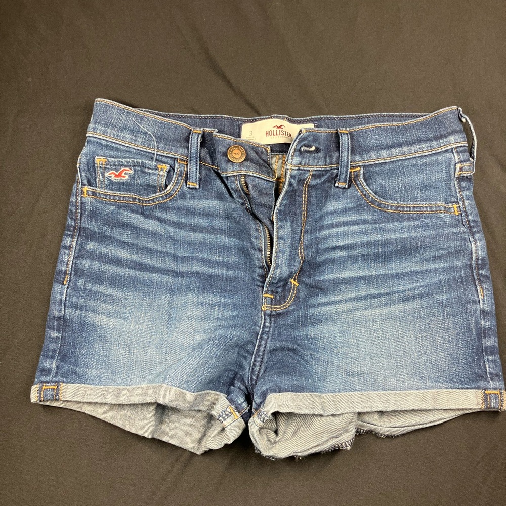 Hollister Women's Classic Blue Jean Shorts
